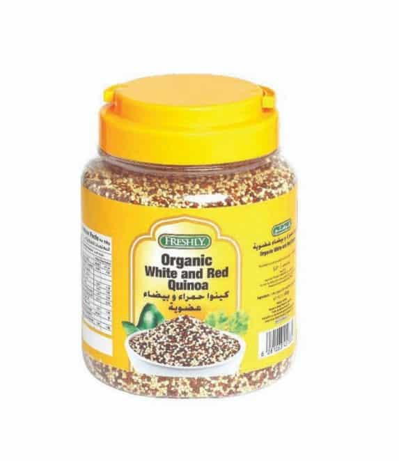 فرشلي كينوا عضوي بيضاء 800 غم × 12 - كرتون - منتج بالجملة | Platraw