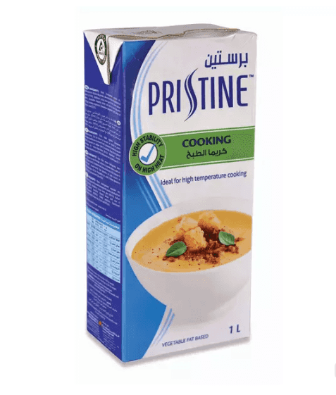 Pristine Cooking Cream 1 L × 12 - Carton - Wholesale Product | Platraw