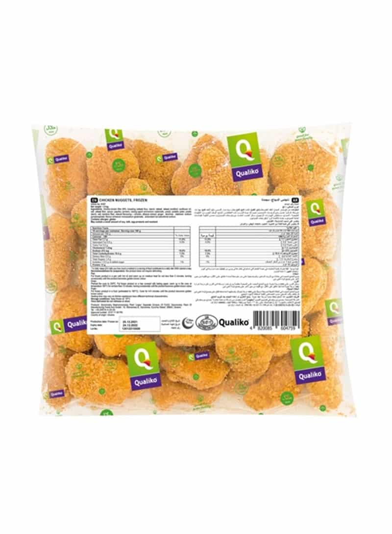 كواليكو ناجتس الدجاج 1 كغ × 10 - كرتون - منتج بالجملة | Platraw