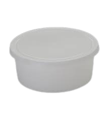 Plastic White Round Container 200 gm × 1000 pcs - Carton