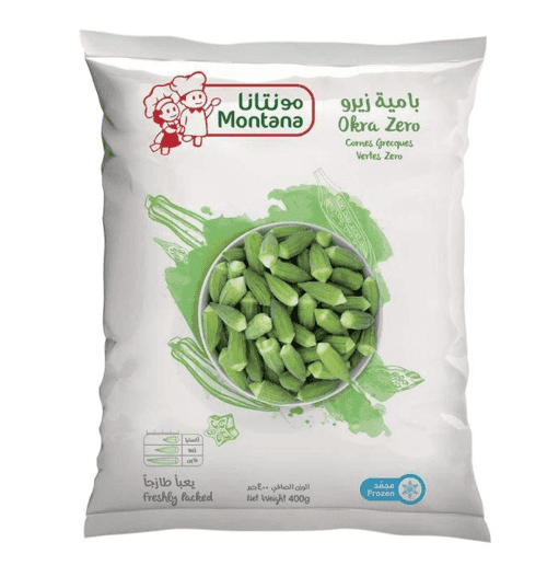 مونتانا بامية زيرو مجمدة 400 غم × 20 - كرتون - منتج بالجملة | Platraw