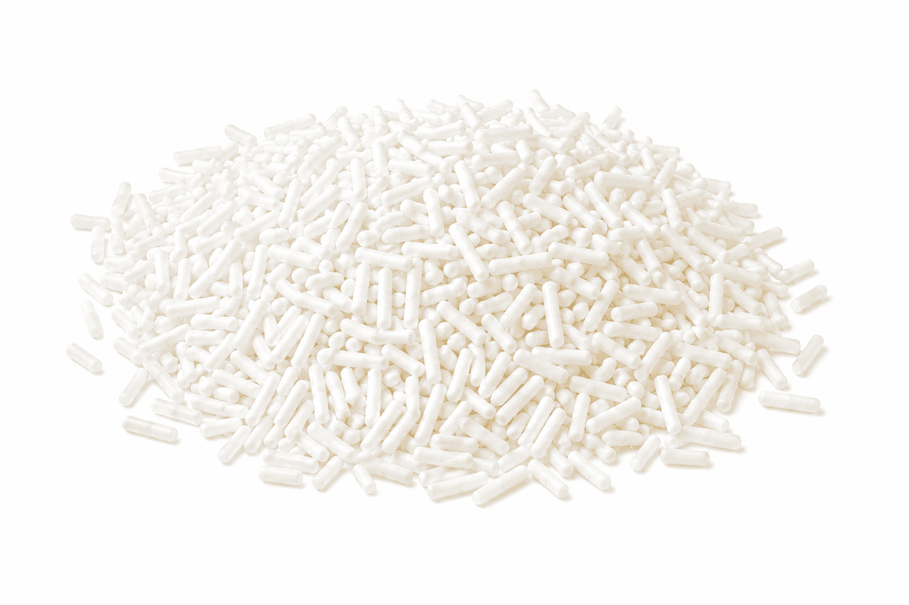 White Vermicelli Sprinkles for Decoration 1 kg × 5 - Carton - Wholesale Product | Platraw