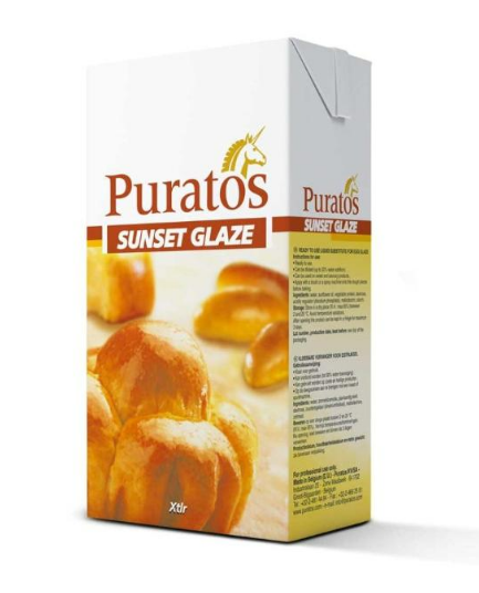 Puratos Sunset Glaze 1 L × 12 - Carton