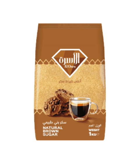 الاسرة سكر بني 1 كغ × 20 - كرتون - منتج بالجملة | Platraw