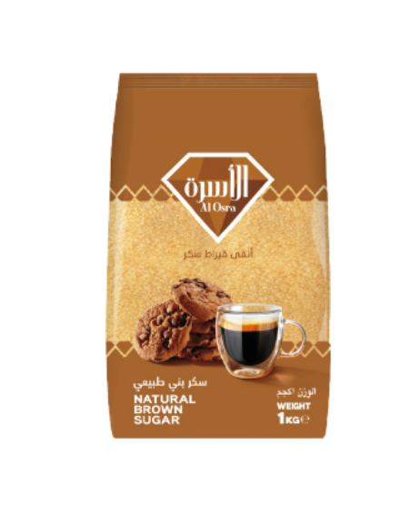 Al Osra Brown Sugar 1 kg × 20 - Carton