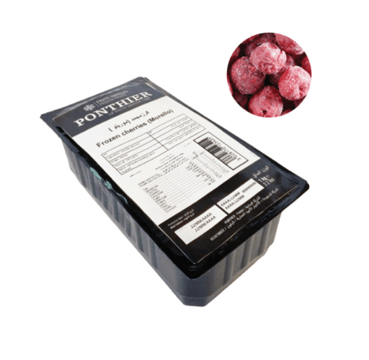 Ponthier Frozen Cherries Morello 1 kg × 5 -Carton