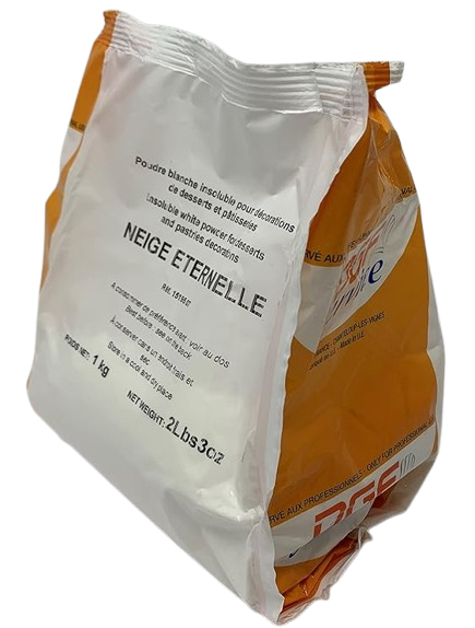 DGF French Snow Sugar 1 kg × 5 - Carton