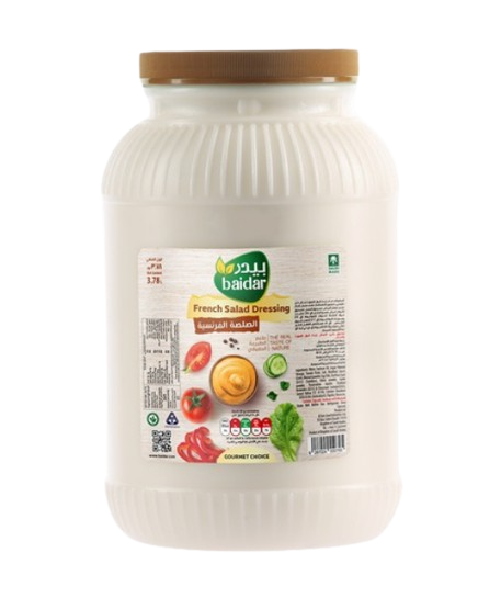 Baidar French Dressing 3.78 L × 4 - Carton