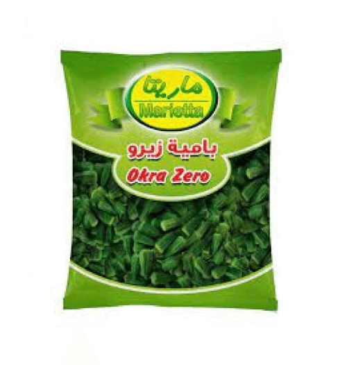 Marietta Frozen Okra Zero 400 gm × 20 - Carton - Wholesale Product | Platraw
