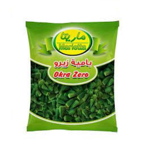 Marietta Frozen Okra Zero 400 gm × 20 - Carton