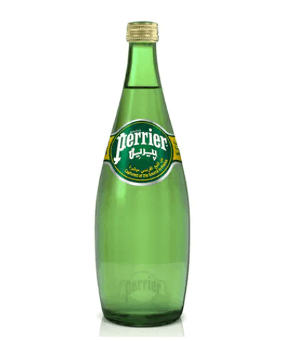 Perrier Sparkling Water Glass 750 ml × 12 - Carton