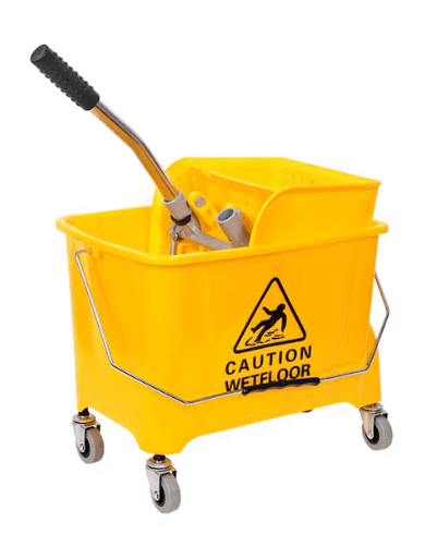 Cleaning Mop Bucket with Wheel Size 20 L