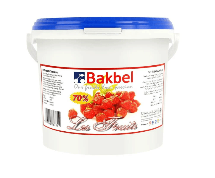 Bakbel Strawberry Filling 6 kg