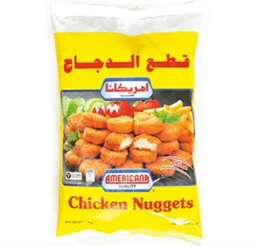 Americana Chicken Nuggets 1 kg × 10 - Carton
