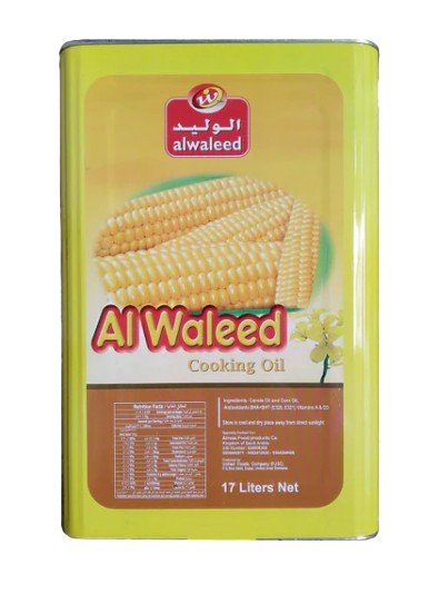 Alwaleed Corn Cooking Oil 17 L