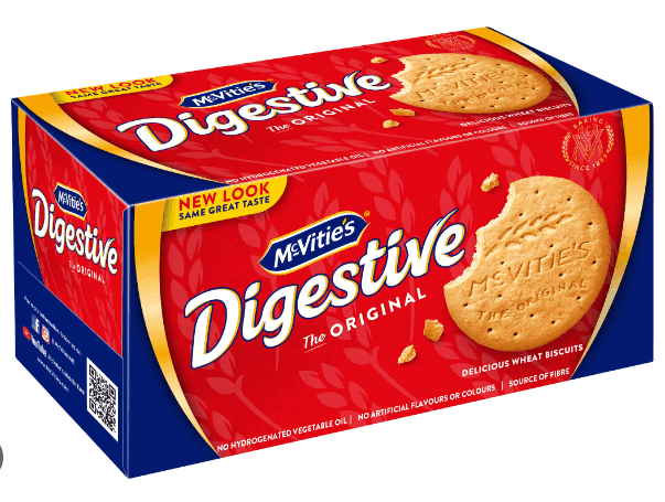 ماكفيتيز بسكويت دايجستف الاصلي 250 غم × 24 - كرتون - منتج بالجملة | Platraw