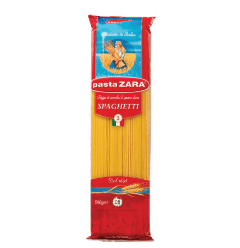 Pasta Zara Spaghetti 500 gm No 13 - × 20 - Carton - Wholesale Product | Platraw