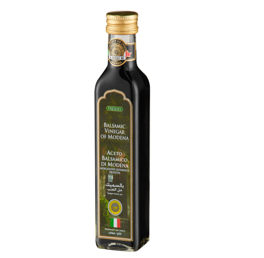 Freshly Balsamic Grape Vinegar 500 ml × 12 - Carton