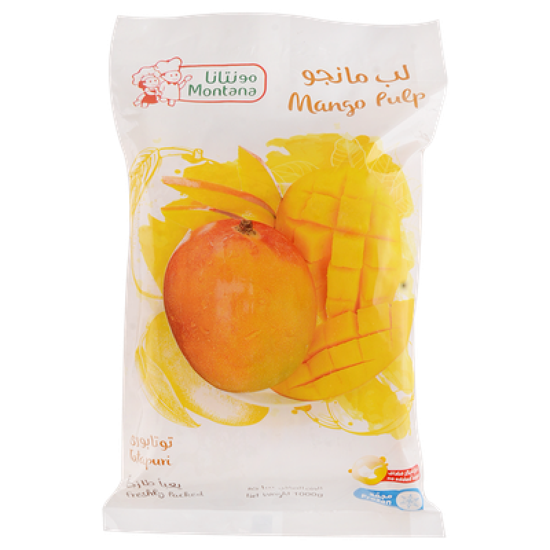 Montana Frozen Mango 1 kg × 16 - Carton