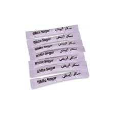 White Sugar Sachets 4 gm × 1000 pcs - Carton