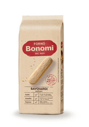 Forno Bonomi Savoiardi Ladyfingers 400 gm × 15 - Carton