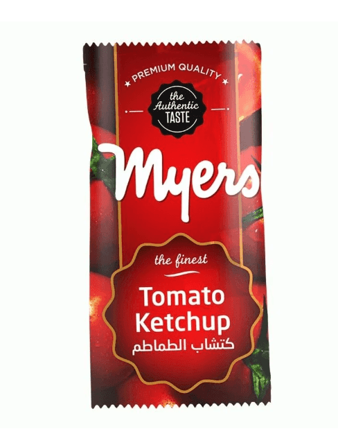 Myers Tomato Ketchup Sachets 9 gm × 1000 - Carton - Wholesale Product | Platraw