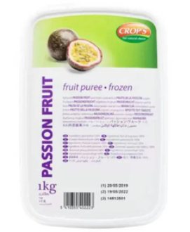 Crops Passion Fruit Puree 1 kg × 6 - Carton