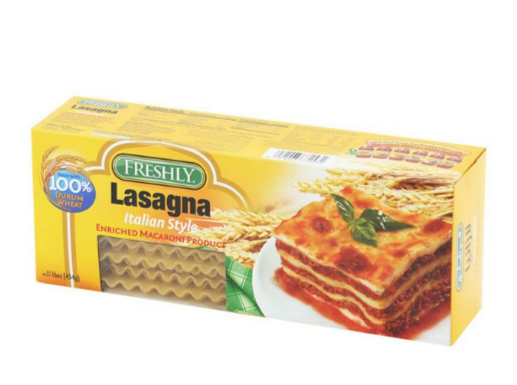 Freshly Lasagna Pasta 454 gm × 12 - Carton