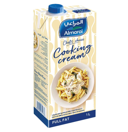 Almarai Cooking Cream 1 L × 12 - Carton