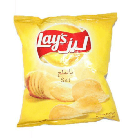 ليز شيبس بالملح 21 غم × 12 كيس × 6 - كرتون - منتج بالجملة | Platraw