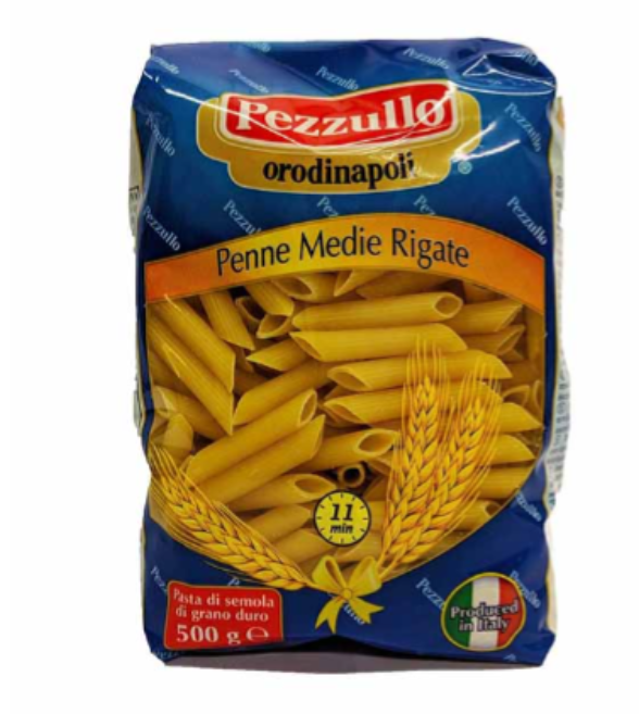 Pezzullo Macaroni Penne NO 91 - 500 gm × 12 - Carton