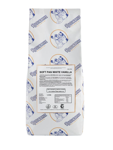 Rubicone Soft Pan White Vanilla Mix 1.5 kg