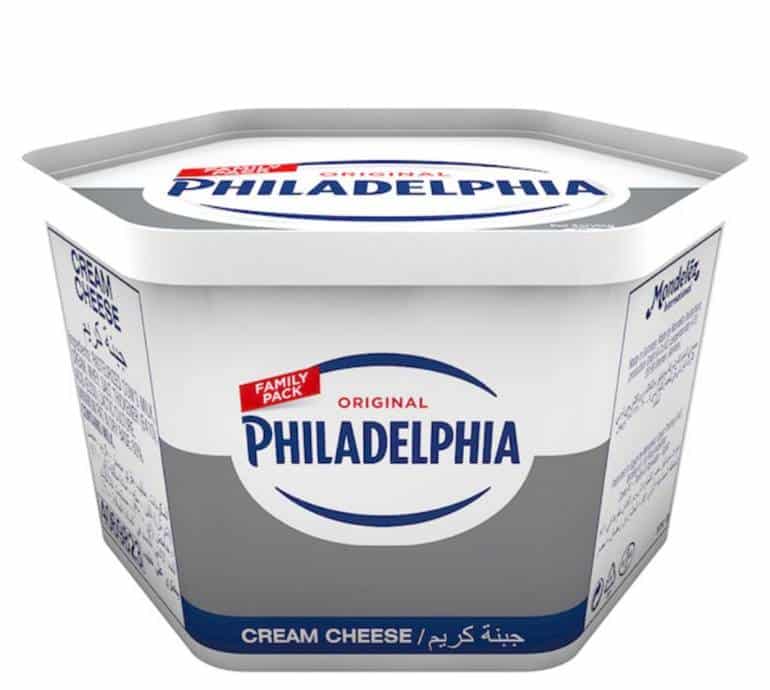 Philadelphia Original Full Cream Cheese 1650 gm × 4 - Carton - Wholesale Product | Platraw