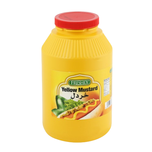 Freshly Yellow Mustard 3.62 kg × 4 - Carton