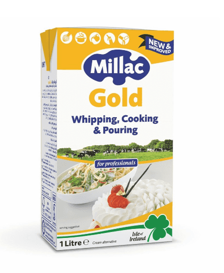 Millac Gold Blended Whipping , Cooking & Pouring Cream 1 L × 12 - Carton - Wholesale Product | Platraw