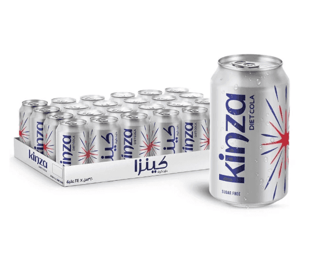 كينزا كولا دايت 320 مل × 24 - كرتون - منتج بالجملة | Platraw