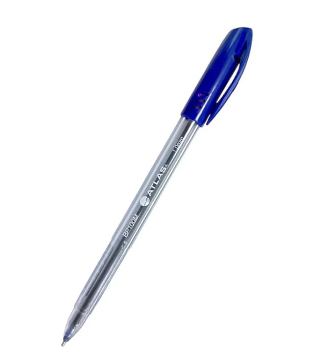 Atlas Ballpoint Pen Blue 10 pcs