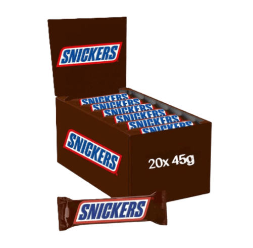 Snickers Chocolate 45 gm × 20 Pcs × 12 - Carton
