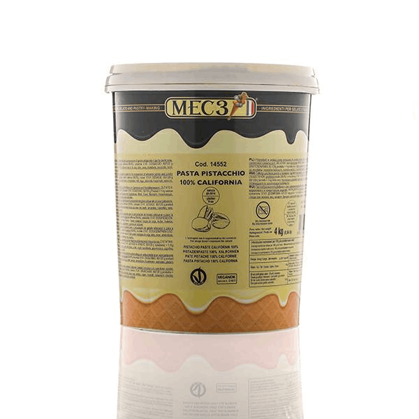 MEC3 Pure Pistachio Paste California 4 kg