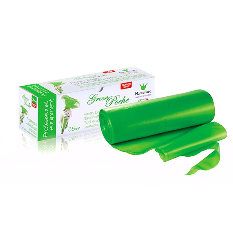 Green Poche Professional & Disposable Piping Cream Bags 55 cm × 100 pcs - Carton