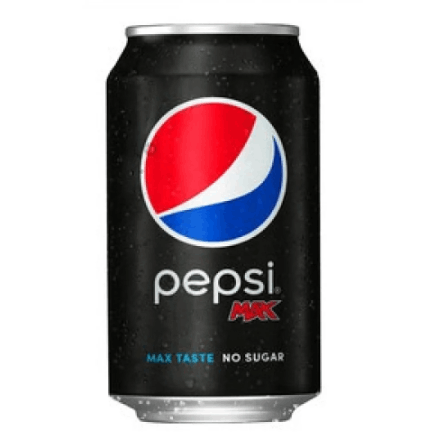 Pepsi max cans 320 ml × 24 - Carton