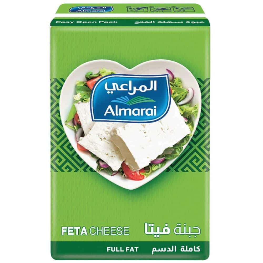 Almarai Feta Cheese Full Cream 400 gm × 18 - Carton - Wholesale Product | Platraw