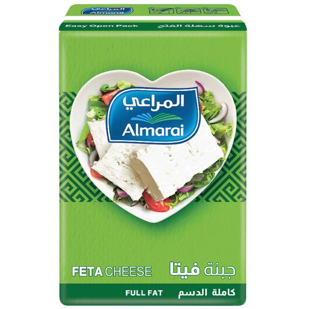 Almarai Feta Cheese Full Cream 400 gm × 18 - Carton