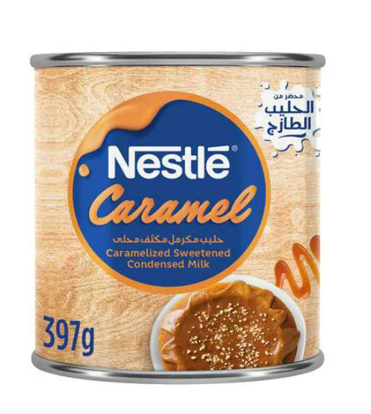 Nestle Caramelized Sweetened Condensed Milk 397 gm × 12 - Carton