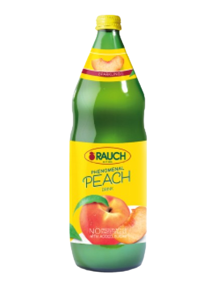 Rauch Peach Drink 900 ml × 12 - Carton