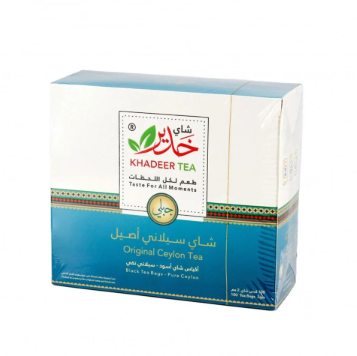 Khadeer Original Ceylon Tea 100 bags × 24 - Carton