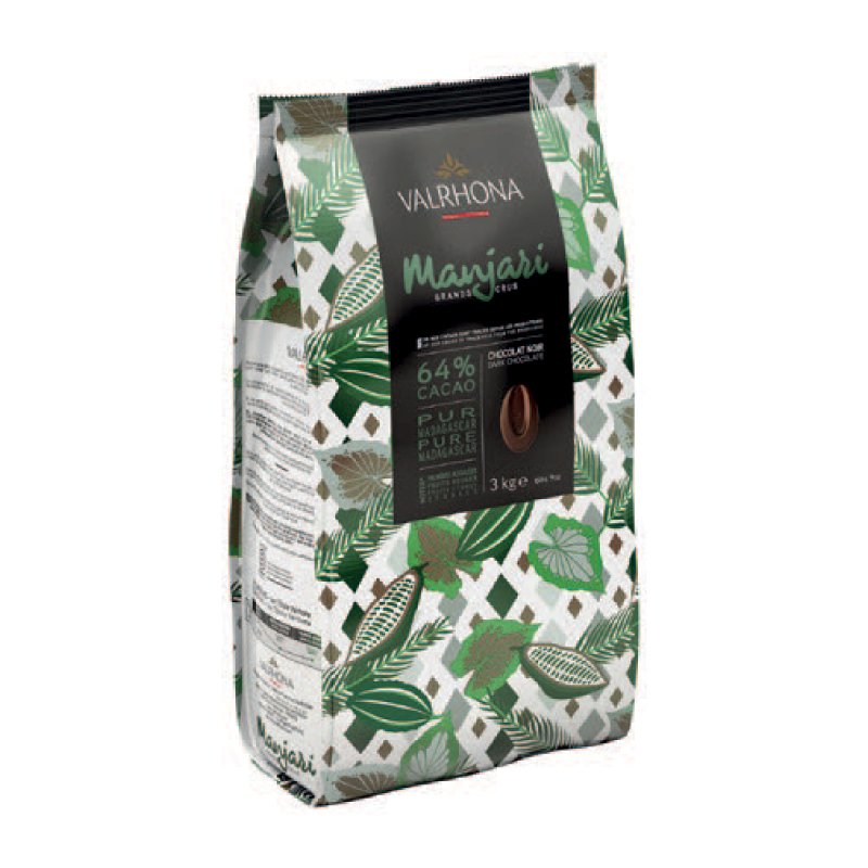 Valrhona Manjari 64% Madagascar Chocolate 3 kg