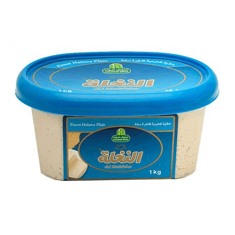 Halwani Alnakhla Halawa Plain 1 kg × 12 - Carton - Wholesale Product | Platraw