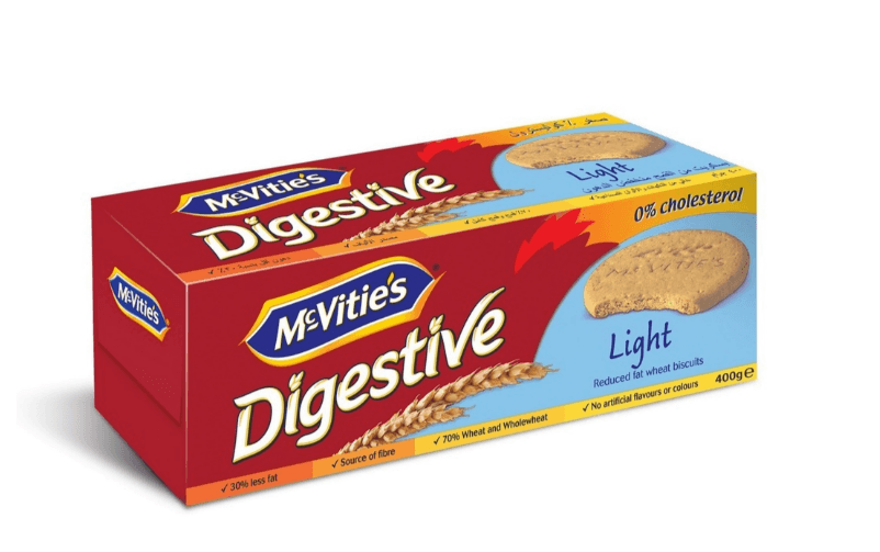 ماكفيتيز بسكويت دايجستف لايت 400 غم × 20 - كرتون - منتج بالجملة | Platraw