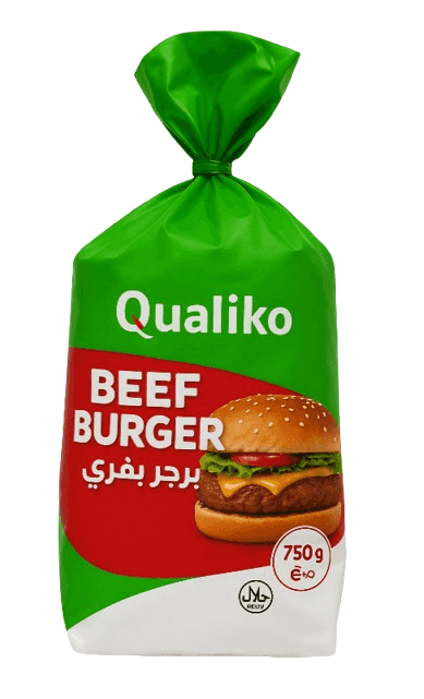 كواليكو برجر بقري 750 غم × 14 - كرتون - منتج بالجملة | Platraw